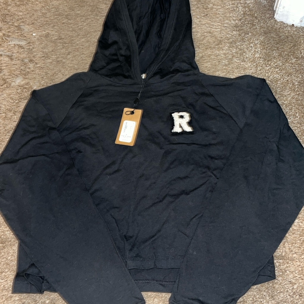 Brand New Rag  Bone Cropped Hoodie